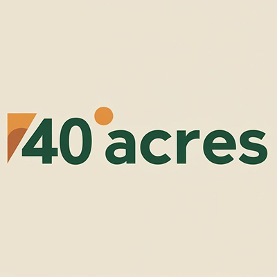 40 Acres logo